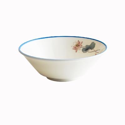 China 2021 Disposable High Quality Customized Trial Melamine Repeat Round Bowl For Kitchen for sale