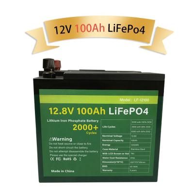 China Solar Lithium Ion Battery Automobiles 48Voltios 36V Baterie Baterias-De-Litio-72V Toys 12V 100Ah Lifepo4 Litium Li-PO Importar Bateria Para for sale