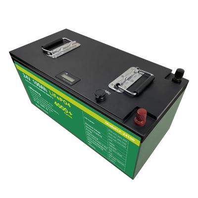 China CERRNSS Regargable Lithium Phosphate Battery 100Ah 24V Lifepo4 Solar Battery Pack 100Ah for sale