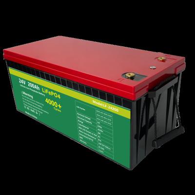 China Toy Maker Power Supply Car Start Generator Phosphate Battery Pack 24V 200Ah Lithium Ion Battery for sale