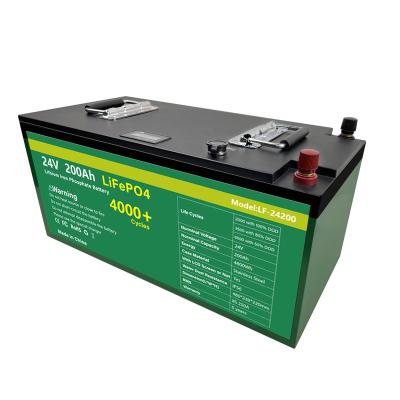 China CERRNSS 8S1P 3.2V 200Ah 200Ah Battery Cells BMS 24V 200Ah Solar LiFePO4 Battery Bat Built-in Lithium Ion Battery for sale