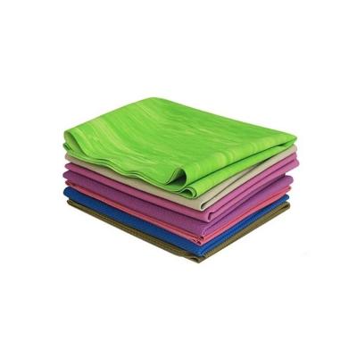 China Non-slip Quality Eco-Friendly Blue Folding Yoga Mat for sale