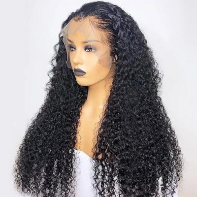 China Straight 180% Density Virgin Hair 13x4 Hd Lace Front Human Hair Highlighted Human Lace Accented Wig For Black Women for sale