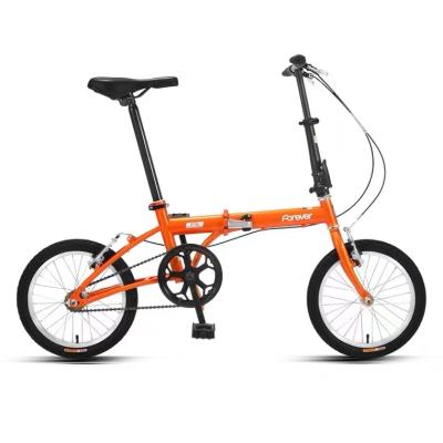 China Good Quality 16*1.75 Steel Inch New Model High Carbon Steel Frame Folding Forever Bike for sale