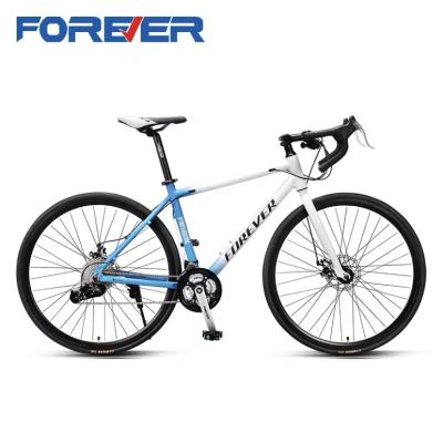 China Good quality hot sale 700*28C steel aluminum frame disc brake carbon frame road bike for sale