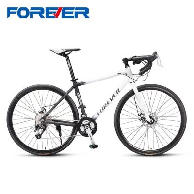 China New product 700C aluminum alloy high quality steel frame 33 speed stem road bicicleta aluminum bicycle for sale