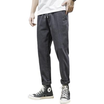 China Low Price Guaranteed Quality Breathable 100% Cotton Mens Denim Pants Mens Sweat Work Jogging Pants for sale