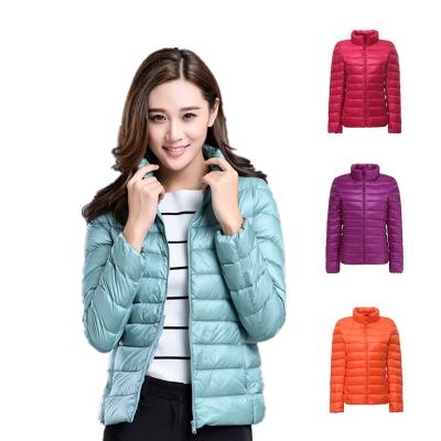 China Hot Sale Premium Duck Down Cloth Custom Down Snow White Jacket Lightweight And Comfortable For Women for sale