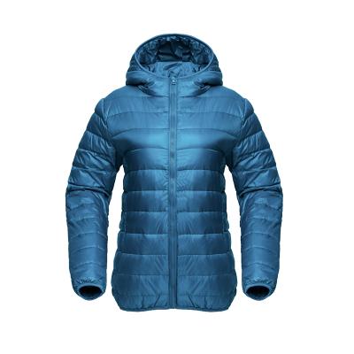 China Lightweight And Comfortable Supply S-7xl Multi Sizes Available Women Ladies Hooded Cropped Down Jacket for sale