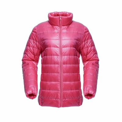 China China Duck Down Jacket Without Hood Type Simple Popular Light And Comfortable Color Women for sale