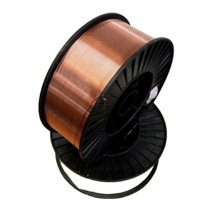 China Car Factory Supply 0.8mm 1.0mm 1.2mm Coil 15kg ER70S-6 SG2 Copper Coated Solid Welding Wire for sale