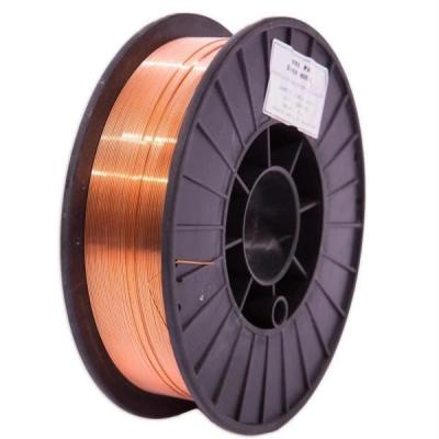 China Car AWS ER70S-6 / ER50-6 Carbon Steel Gas Shielded MIG Welding Wire 0.6/0.8/0.9/1.0/1.2mm for sale