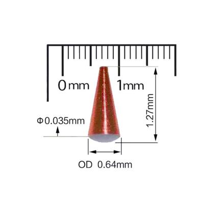 China Hoogfrequente breedbandconische inductoren met hoge impedantie van 10 MHz tot 40 GHz Te koop