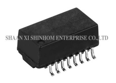 China 10/100 Base-TX Ethernet LAN Transformer , LAN Magnetic Transformer Single Port for sale