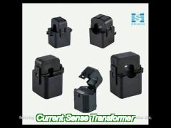 black split core current transformer easy installation for control / load center
