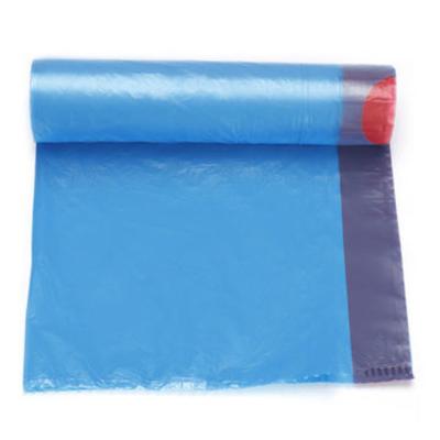 China Disposable Custom Design Plastic Disposable Drawstring Garbage Bags Bin Liners On Rolls for sale