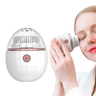 China Wholesale custom logo USB rechargeable waterproof exfoilating electric cordless cleansing facial brush for sale