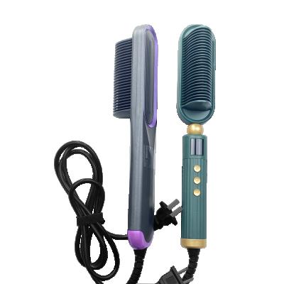 China Wholesale Hot Popular Men's Electric Hair Straightener Comb Quickly Mini Comb for sale