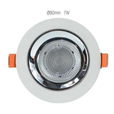 China Desk 7W 10W LED 0-10V COB high downlight triac CRI90 dimmable DALI dimmable for shopping mall office for sale