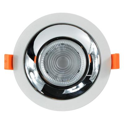 China COB LED Downlight 97 UGR 19 CRI 90 Desktop 10W 3 Inch Free Shine 60 Degree Beam Angle For Office Resort And Shopping Malls for sale