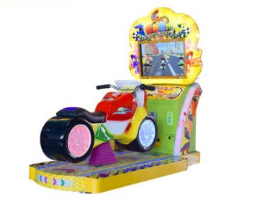 China Kiddie Ride Simulator Motorcycle Arcade Machine Colorful And Cute Appearance for sale