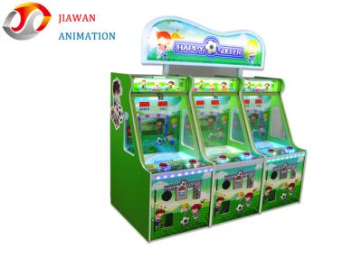 China Happy Soccer Ball Shooting Arcade Games Machines Three Person Attachment for sale