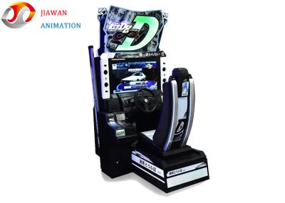 China Initial D8 Simulator Game Machine Car Racing Game 32 Inches Display 300W Power for sale