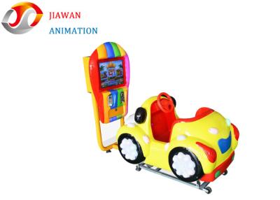 China Car Kiddie Ride / Electric Coin Operated Cars With 17 Inches LCD Display for sale