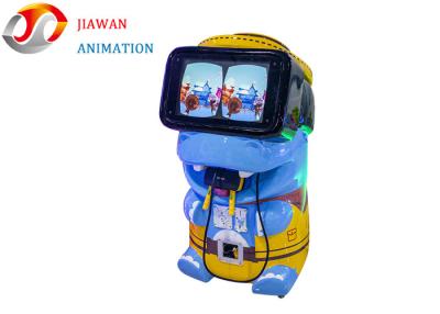 China Green Color Virtual Reality Arcade Machines Fiberglass And Metal Material for sale