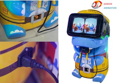 China Voltage Virtual Reality Arcade Machines / Roller Coaster Arcade Machine for sale