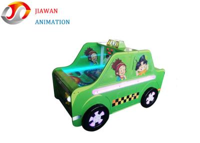 China Green Color Amusement Park Equipment Bus Air Hockey Game For Shopping Mall for sale