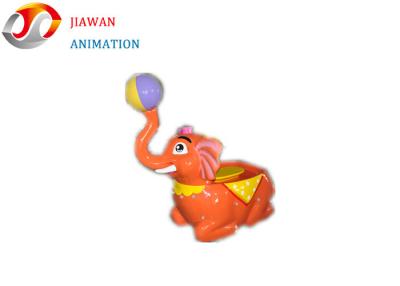 China Amusement Park Fiberglass Sand Table Elephant Shape Indoor Equipment for sale