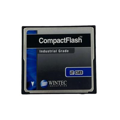 China Wintec 2GB Compact CF Flash Card Industrial Grade SLC Nand Black Memory Card Model W7CF 002g1xa-H21pd-02D: 2GB for sale