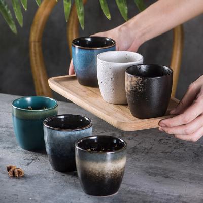 China New 2022 Viable Amazon Design Japanese Style Tea Set Ceramic Mate Cup Coffee Cup Yerba Mate Set Ceramic Mate Cup Set for sale