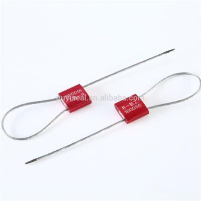 China Customsized Logistic Transport Container Tamper Heavy Duty Wire Security Cable Seal for sale