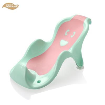 China Eco-freindly Plastic Double Color Baby Shampoo Chair / Baby Chair for sale