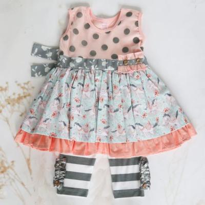 China Wholesale Baby Kids Girl Clothes Sets High Quality Casual/Comfortable Boutique Outfits Kids Fall Clothing for sale