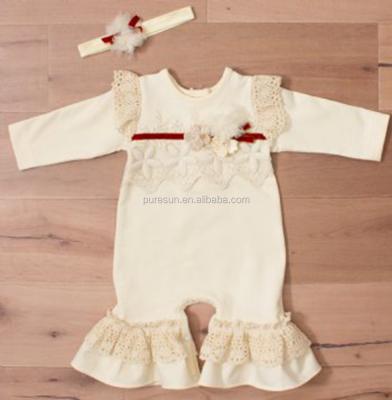 China Long Sleeve Autumn Winter Baby Clothes Infant 2017 Baby Jumpsuit Romper for sale