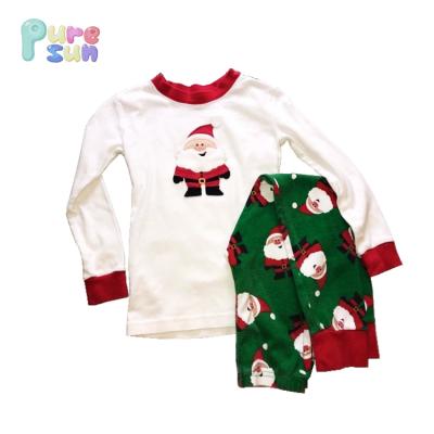 China Adorable Wholesale COTTON 2018 Boutique Children's Puresun Clothing Baby Boy Clothes Christmas Outfit for sale