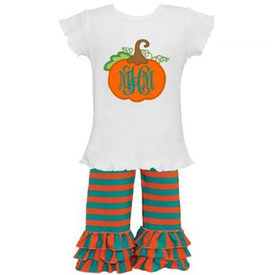 China Wholesale Halloween Kids Clothes Casual/Comfortable Holiday Pumpkin for sale