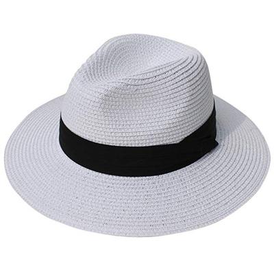 China HZM-18141 Character Summer Fishing Straw Hat Custom Panama Hat for sale