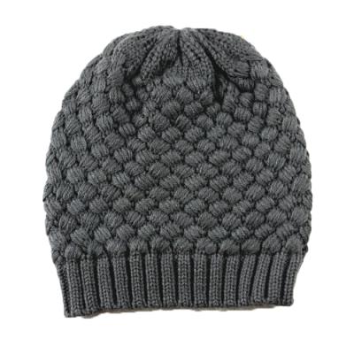 China COMMON HZM-12102 Beanie Merino Wool Hats Cute Soft Warm Winter Knitted Beanie Beanie for sale