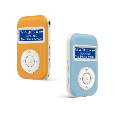 China Small Handheld Digital PORTABLE Radio Frequency for Desktop FM Mini Pocket Portable Radio for sale