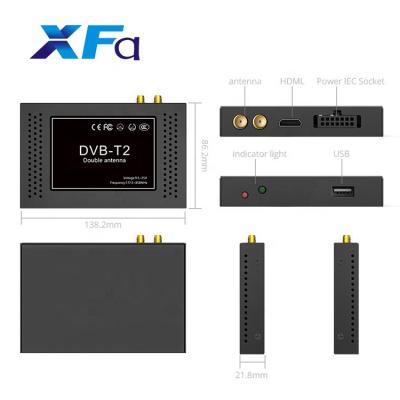 China Support functionality 1080p dvb-t2 customization receiver for car with dolby audio for sale