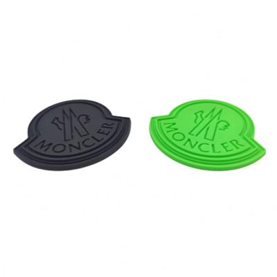 China Custom Sweater Garment Repair Animal Clothing Logo Badge 3D Rubber Patch for sale