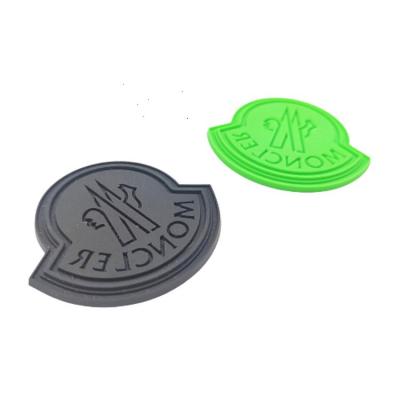 Китай Custom patch rubber patch 3D raised embossed and debossed rubber LOGO badge label продается