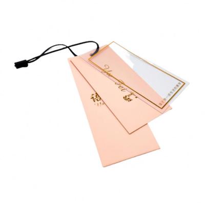 中国 Custom Printed Clothing Paper Hang Tag Sustainable Garment Tags with Free Artwork Design Services 販売のため