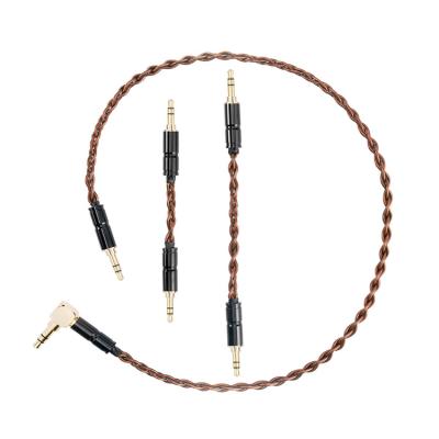 China Male with. Speaker Cable 3.5mm Jack To Male HiFi Headphone Audio Wire For Car MP3 Speakers iPod Computer for sale