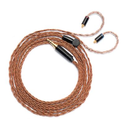 China MMCX Loudspeaker Cable 16 Strands OFC 400 PIN EARPHONE UP LINE for sale