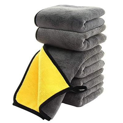 China Wholesale Custom High Quality QUICK DRY Microfiber Car Wash Towels Soft Hose Absorbent Car Drying Towel for sale